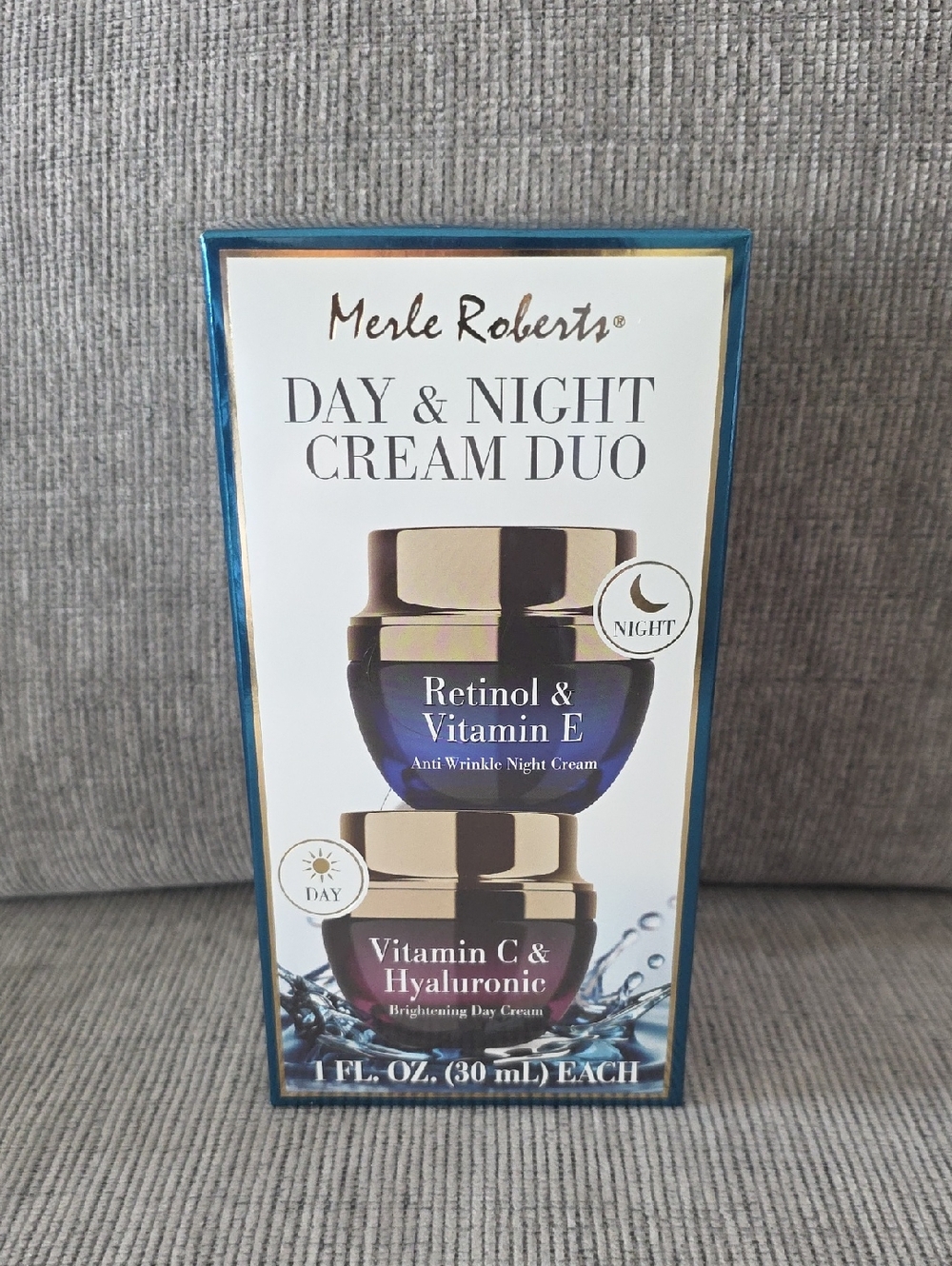 Merle Roberts Day & Night Cream Duo - New, 1oz. Each
